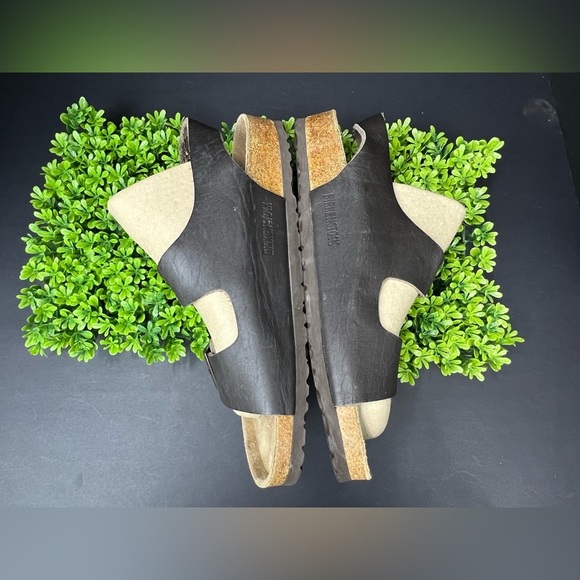 Birkenstocks leather Brown Double Strap Sandals size 42 M (regular-wide) unisex - Picture 3 of 13